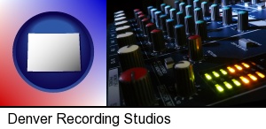 a recording studio mixer in Denver, CO