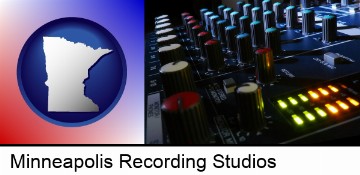 a recording studio mixer in Minneapolis, MN